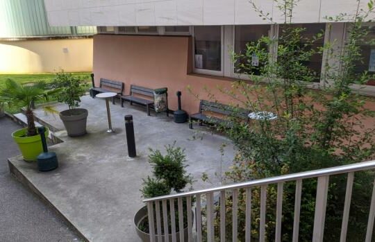 La terrasse