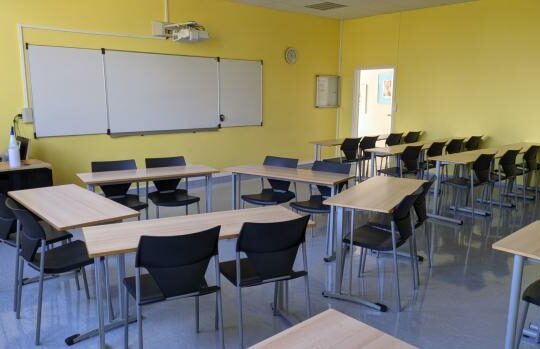 Une salle de cours