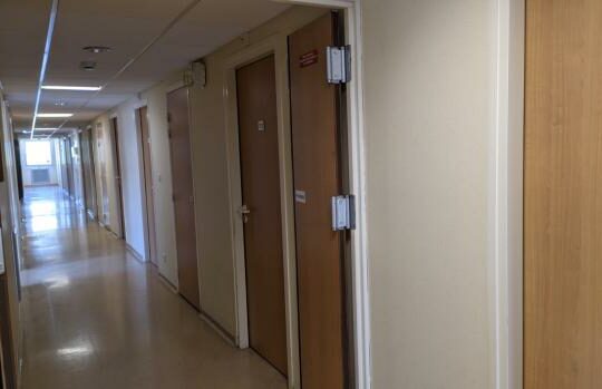 Le couloir des chambres