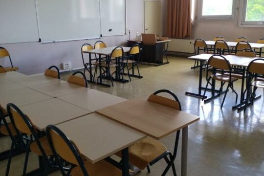 Une salle de cours